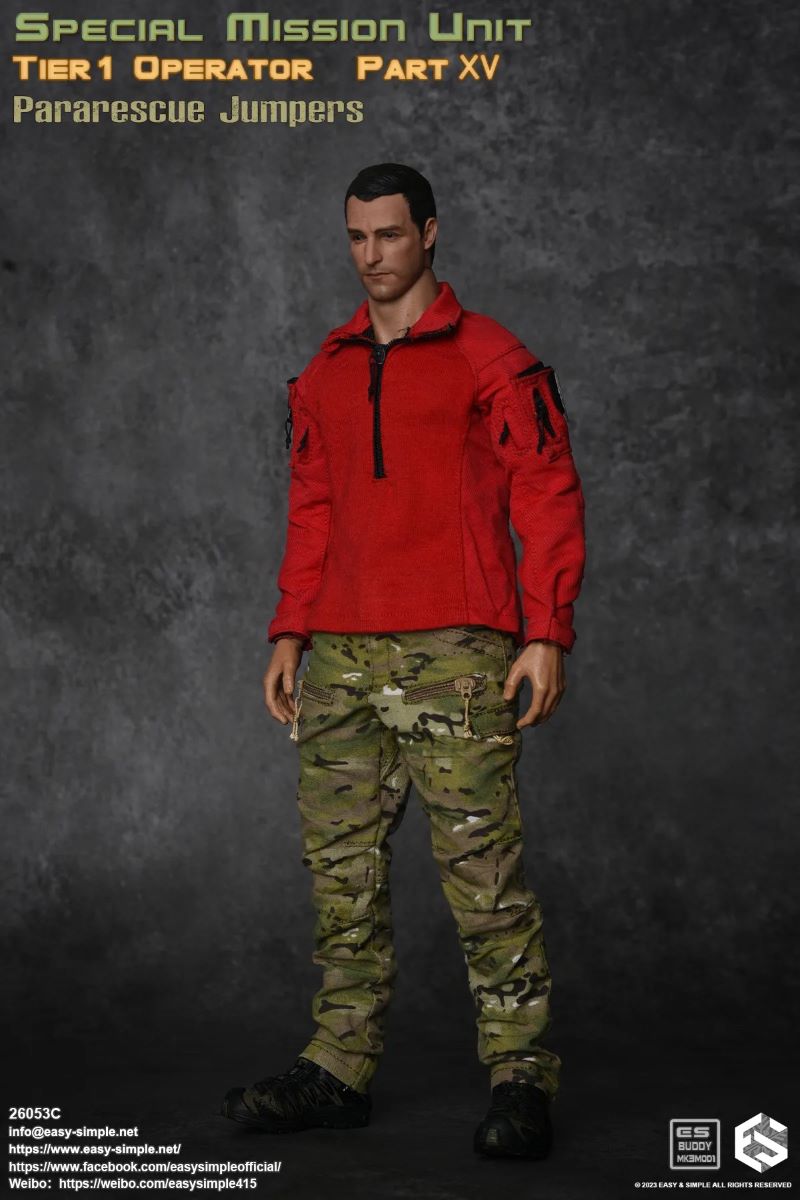 U.S. Air Force Parachute Rescue Team Pararescue Jumpers 1/6