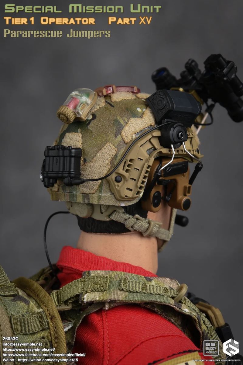 U.S. Air Force Parachute Rescue Team Pararescue Jumpers 1/6