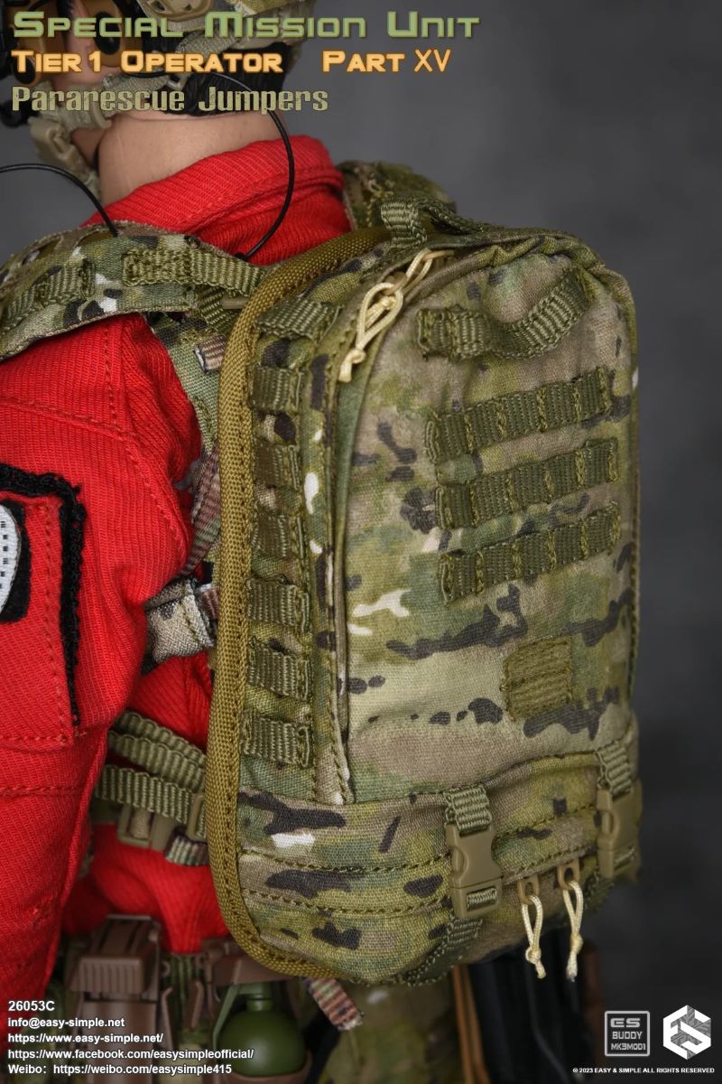 U.S. Air Force Parachute Rescue Team Pararescue Jumpers 1/6