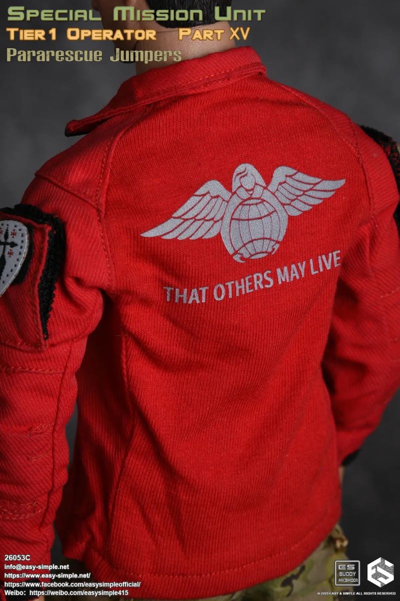 U.S. Air Force Parachute Rescue Team Pararescue Jumpers 1/6
