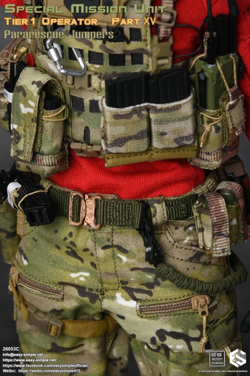 U.S. Air Force Parachute Rescue Team Pararescue Jumpers 1/6