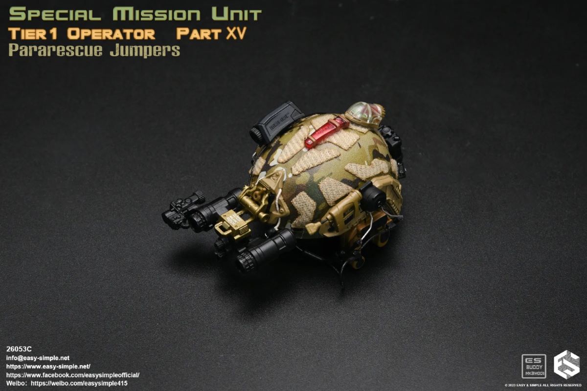 U.S. Air Force Parachute Rescue Team Pararescue Jumpers 1/6