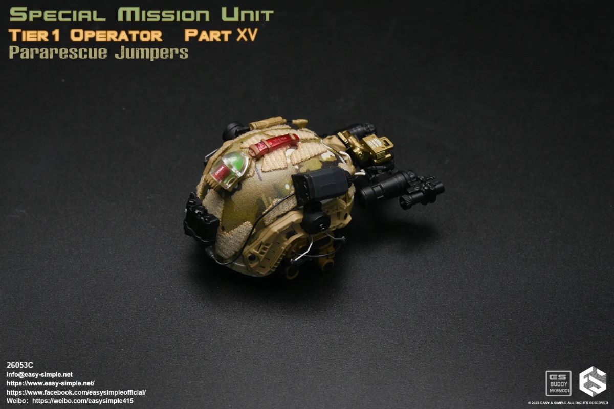 U.S. Air Force Parachute Rescue Team Pararescue Jumpers 1/6