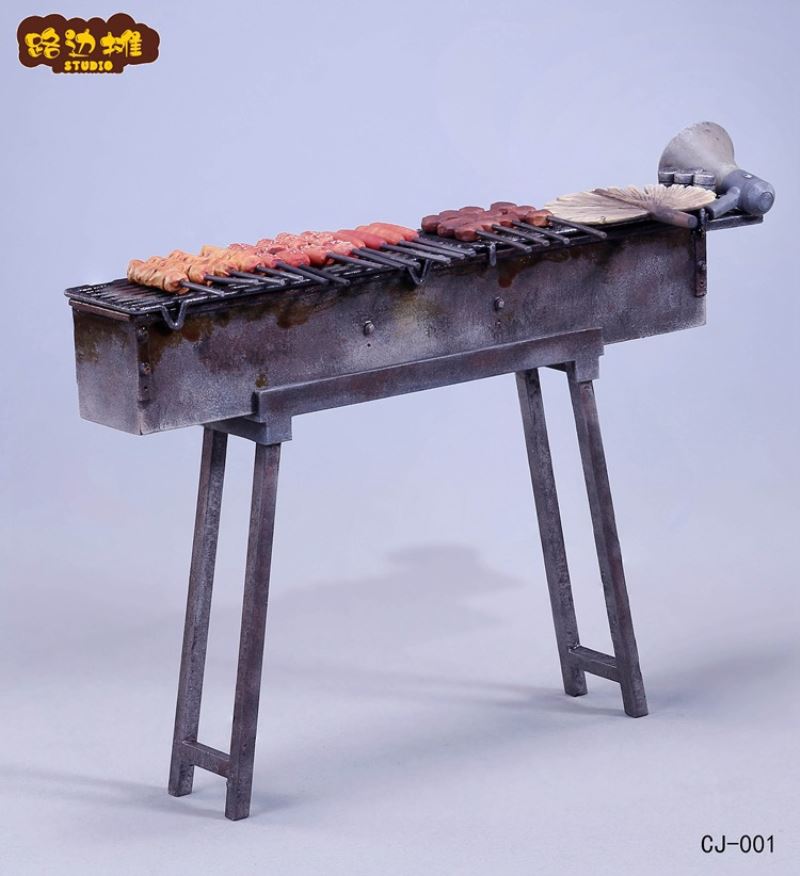 Street Scene Series - BBQ Scene Set 1/12