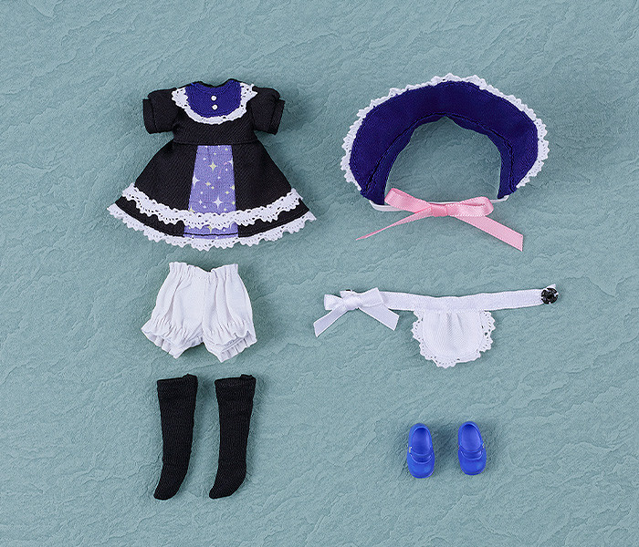 Nendoroid Doll Outfit Set Retro Dress (Red) / (Black)