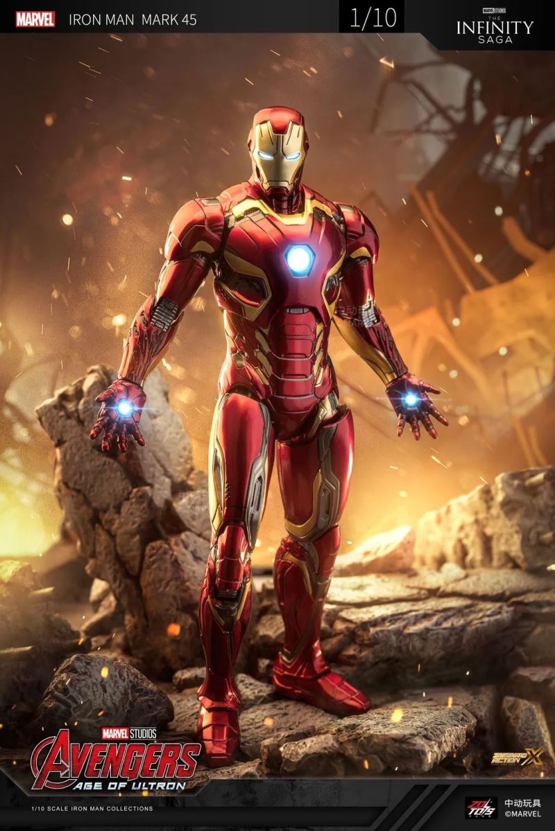 Avengers 2: Age of Ultron - Iron Man MK45 1/10