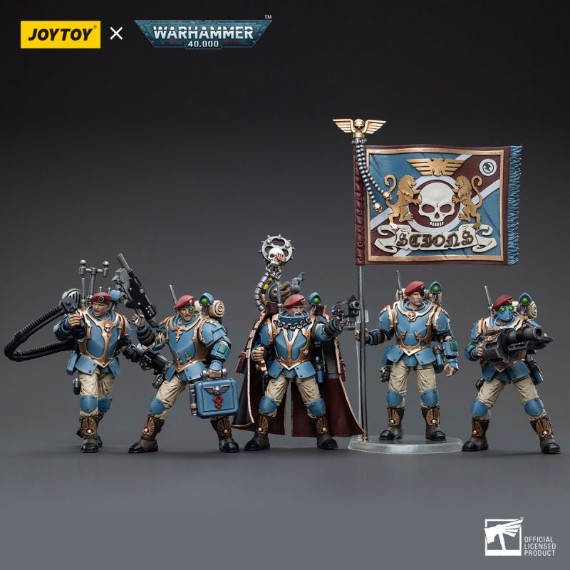 Astra Militarum Tempestus Scions Command Squad 55th Kappic Eagles
