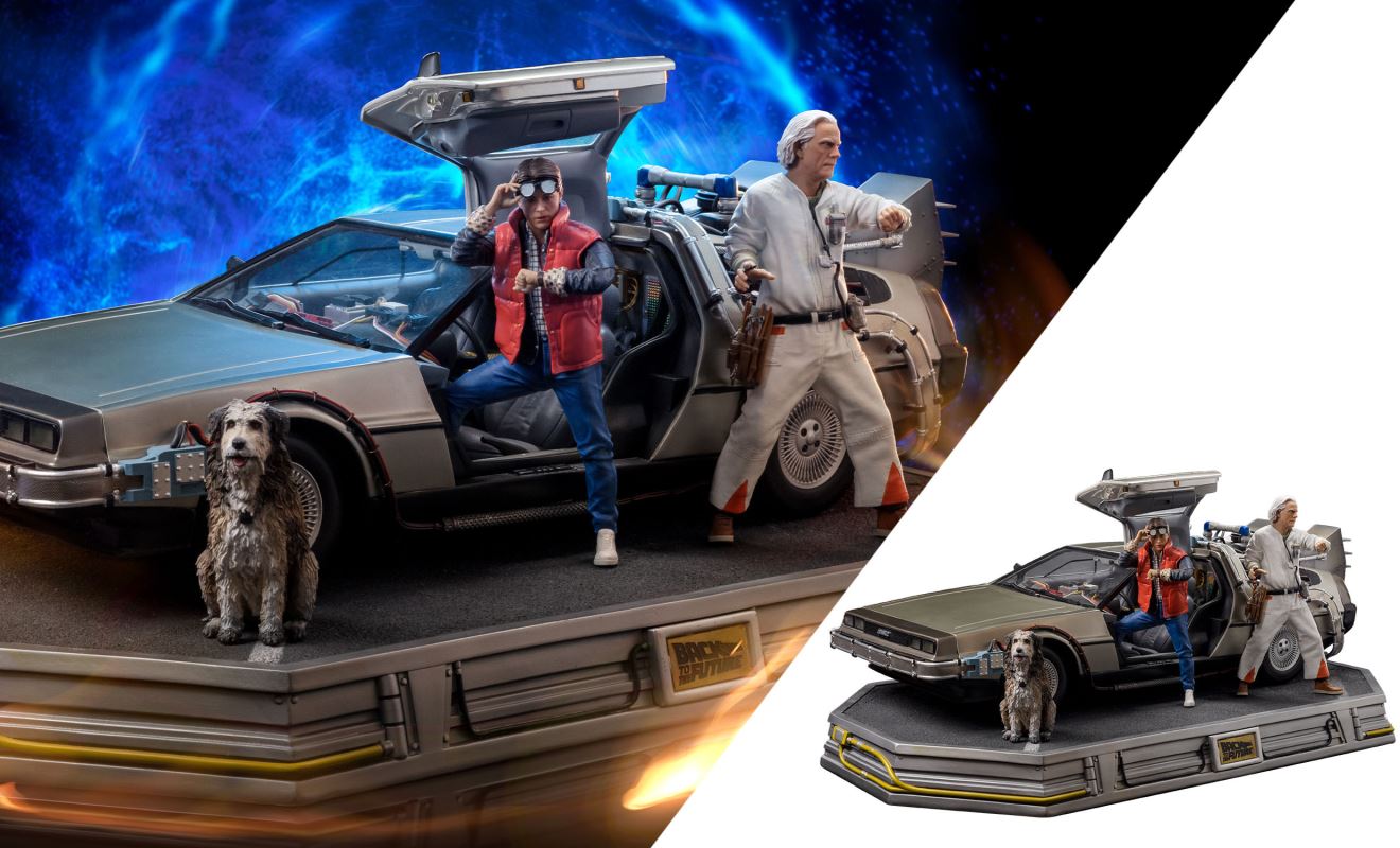 DELOREAN FULL SET - Back To The Future