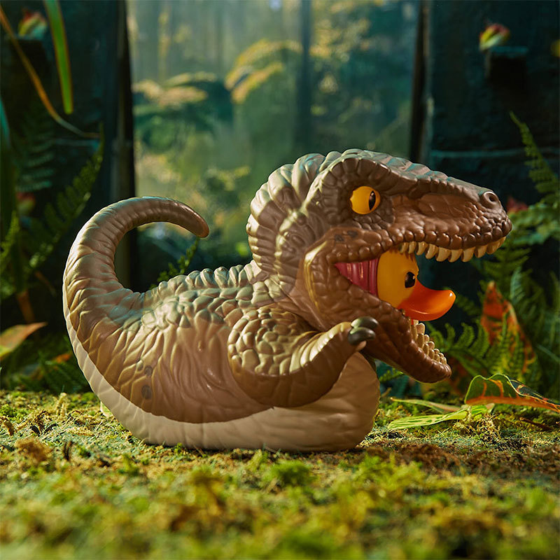 Jurassic Park Dilophosaurus / Velociraptor / Muldoon TUBBZ Cosplaying Duck Collectable