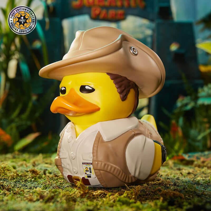 Jurassic Park Dilophosaurus / Velociraptor / Muldoon TUBBZ Cosplaying Duck Collectable