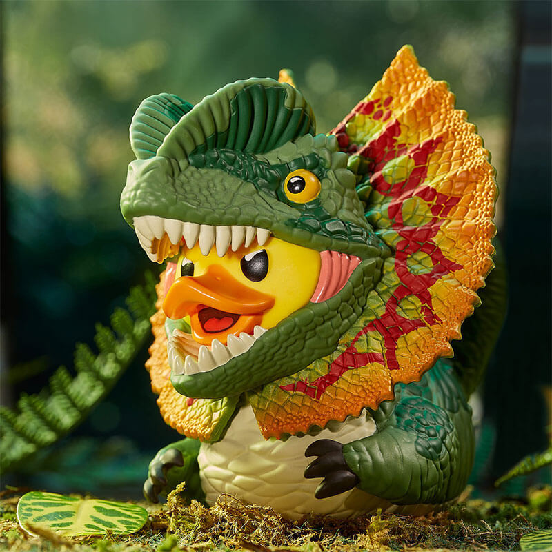 Jurassic Park Dilophosaurus / Velociraptor / Muldoon TUBBZ Cosplaying Duck Collectable