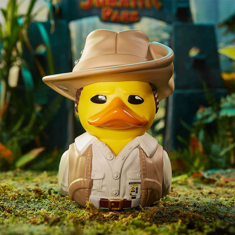 Jurassic Park Dilophosaurus / Velociraptor / Muldoon TUBBZ Cosplaying Duck Collectable