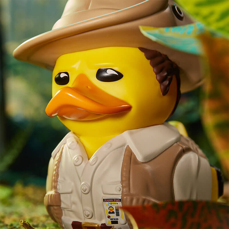 Jurassic Park Dilophosaurus / Velociraptor / Muldoon TUBBZ Cosplaying Duck Collectable