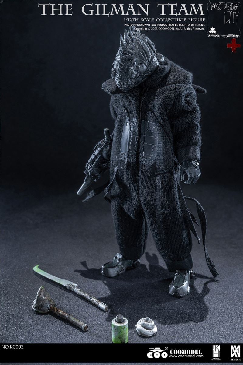 KAIJU BIG CITY - THE GILMAN TEAM (THREE-FIGURE SET) 1/12