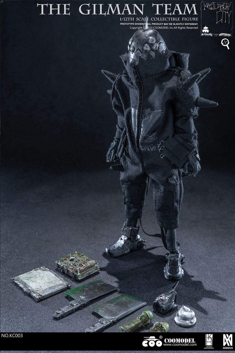 KAIJU BIG CITY - THE GILMAN TEAM (THREE-FIGURE SET) 1/12