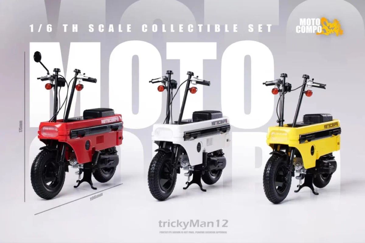Small Bench Motorcycle 1/6