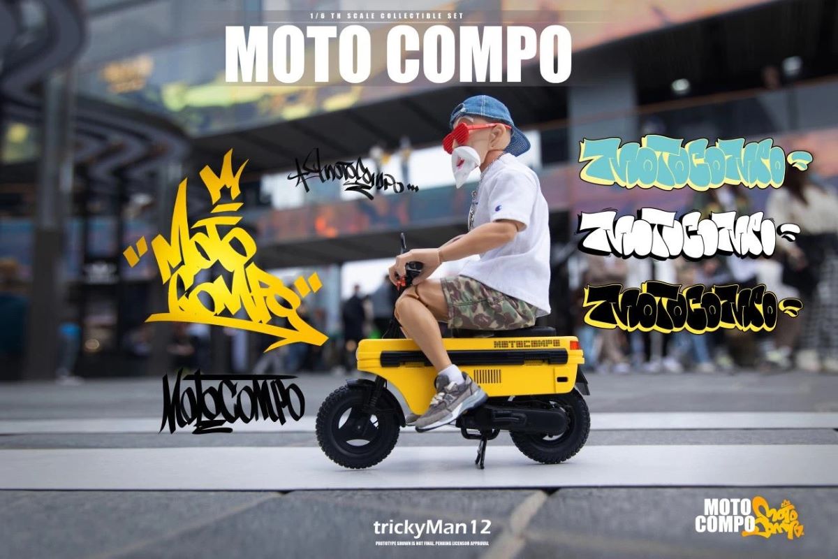 Small Bench Motorcycle 1/6