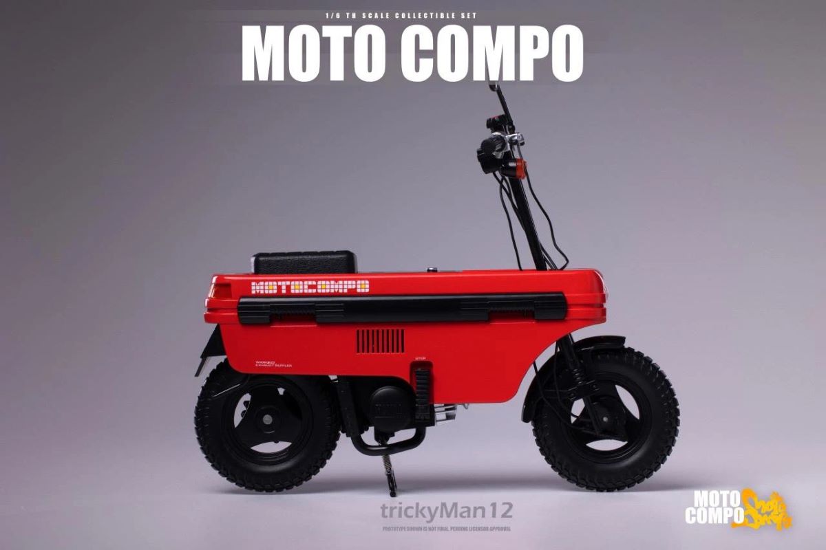 Small Bench Motorcycle 1/6