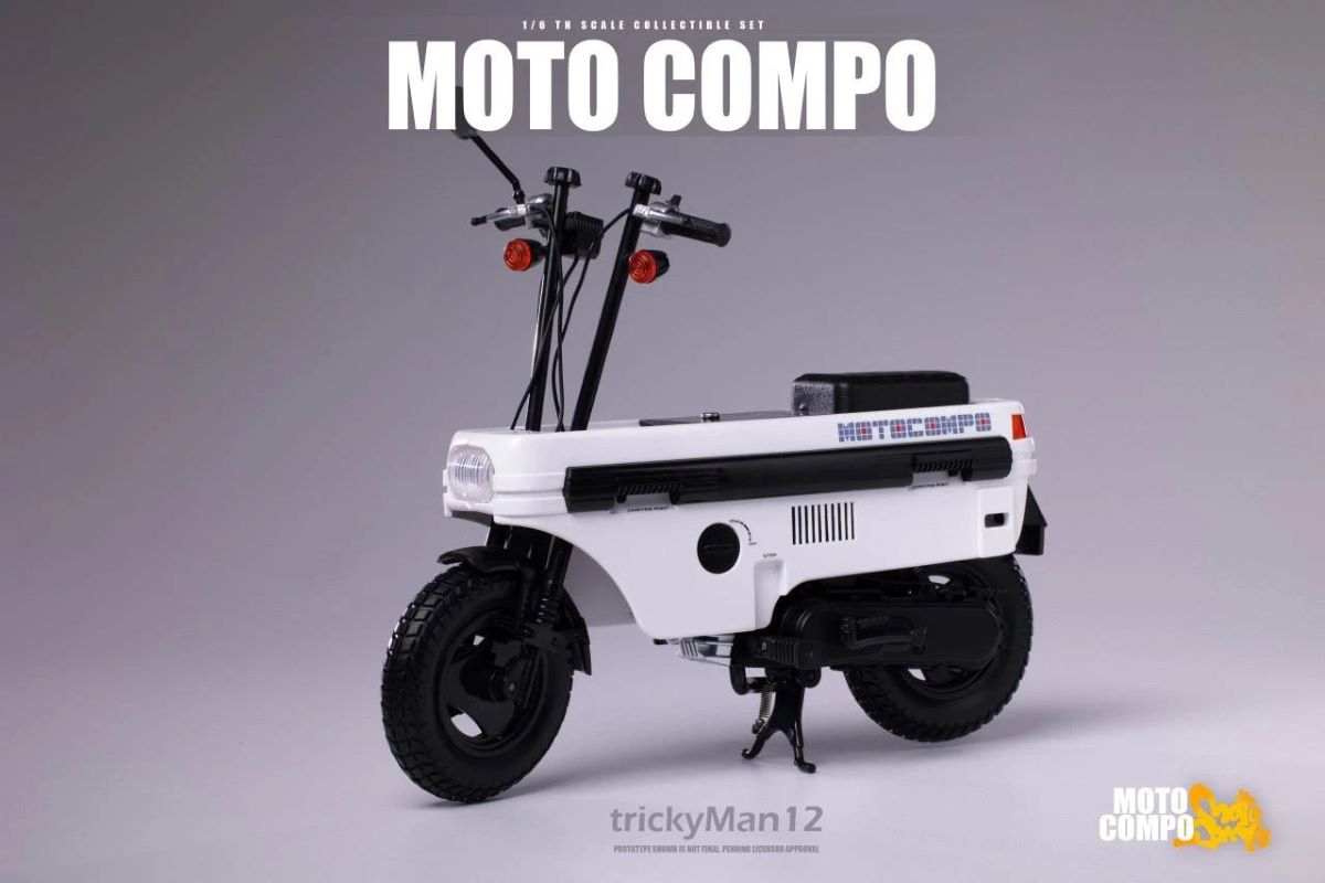 Small Bench Motorcycle 1/6