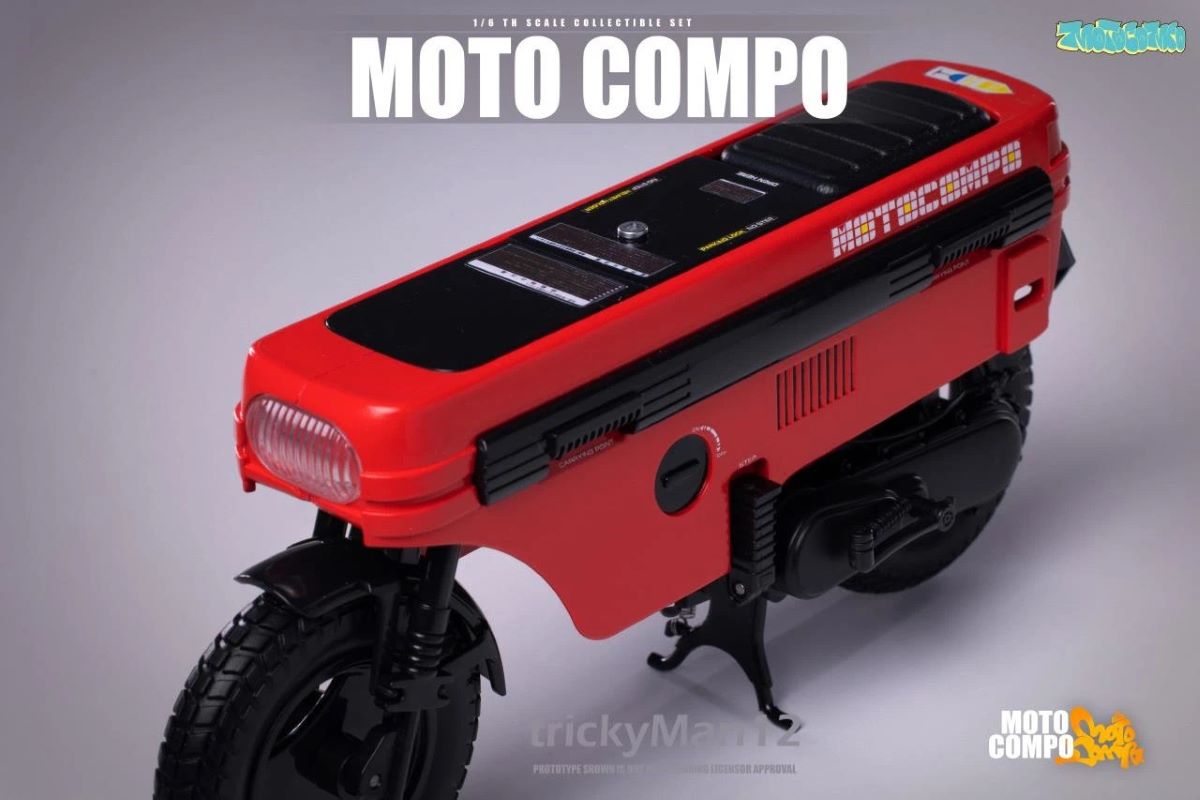 Small Bench Motorcycle 1/6