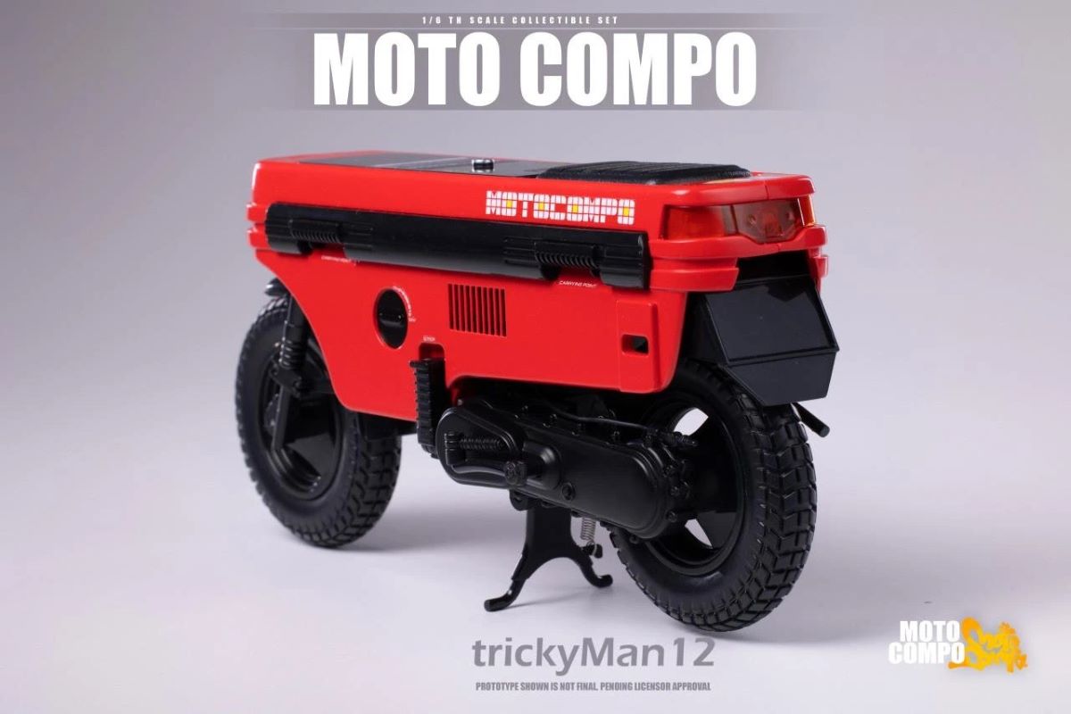Small Bench Motorcycle 1/6