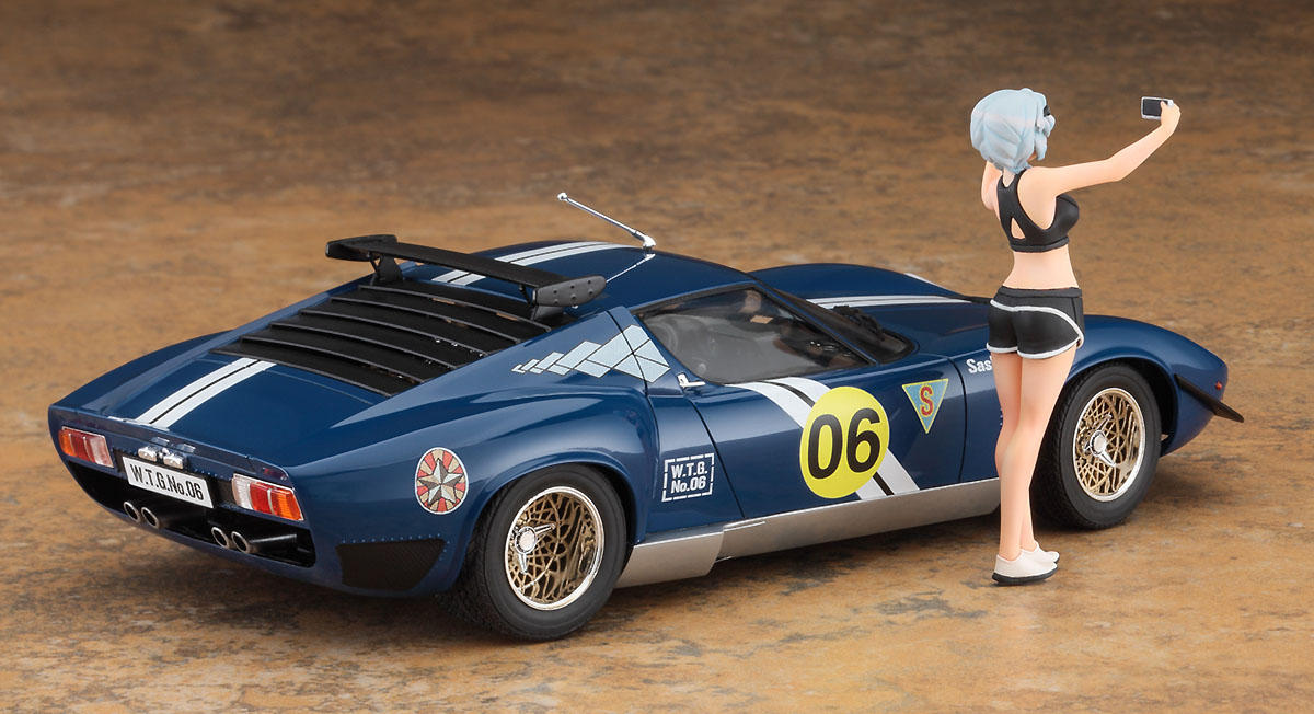 Wild Egg Girls No.06 Lamborghini Jota SVR Sasha Ilyushina w/figure