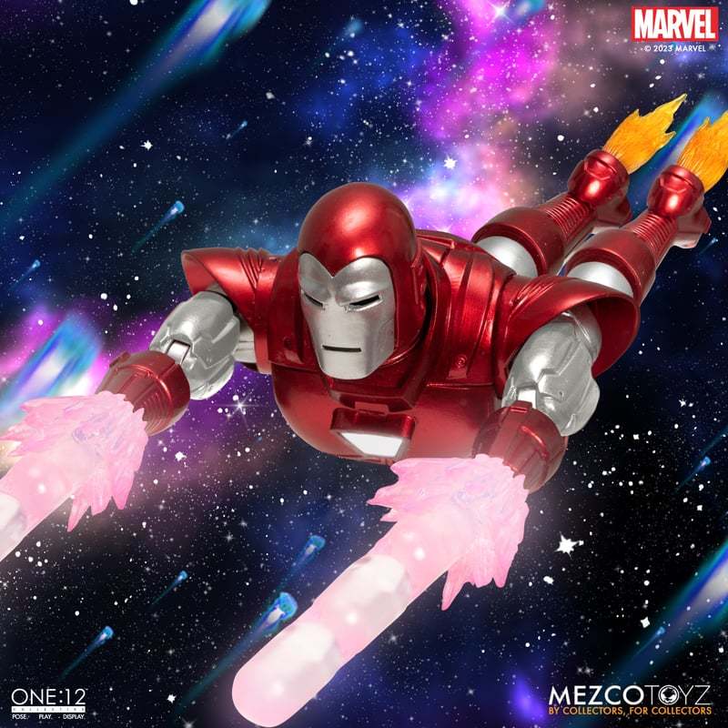  ONE:12 COLLECTIVE Iron Man: Silver Centurion