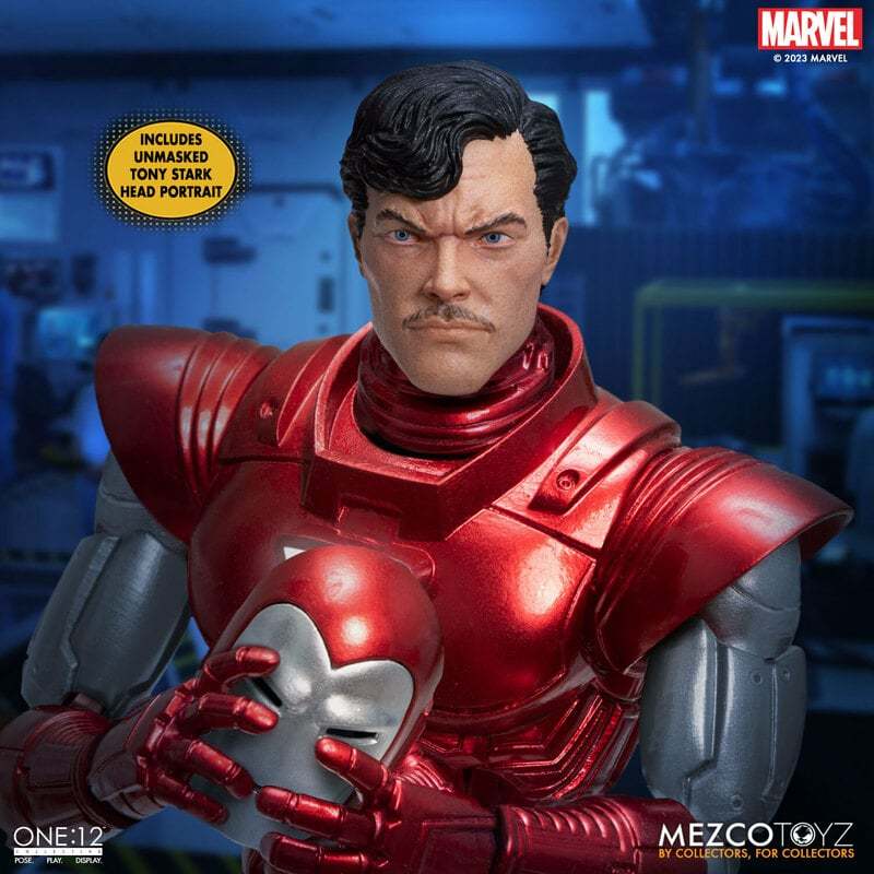  ONE:12 COLLECTIVE Iron Man: Silver Centurion