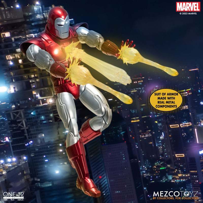  ONE:12 COLLECTIVE Iron Man: Silver Centurion