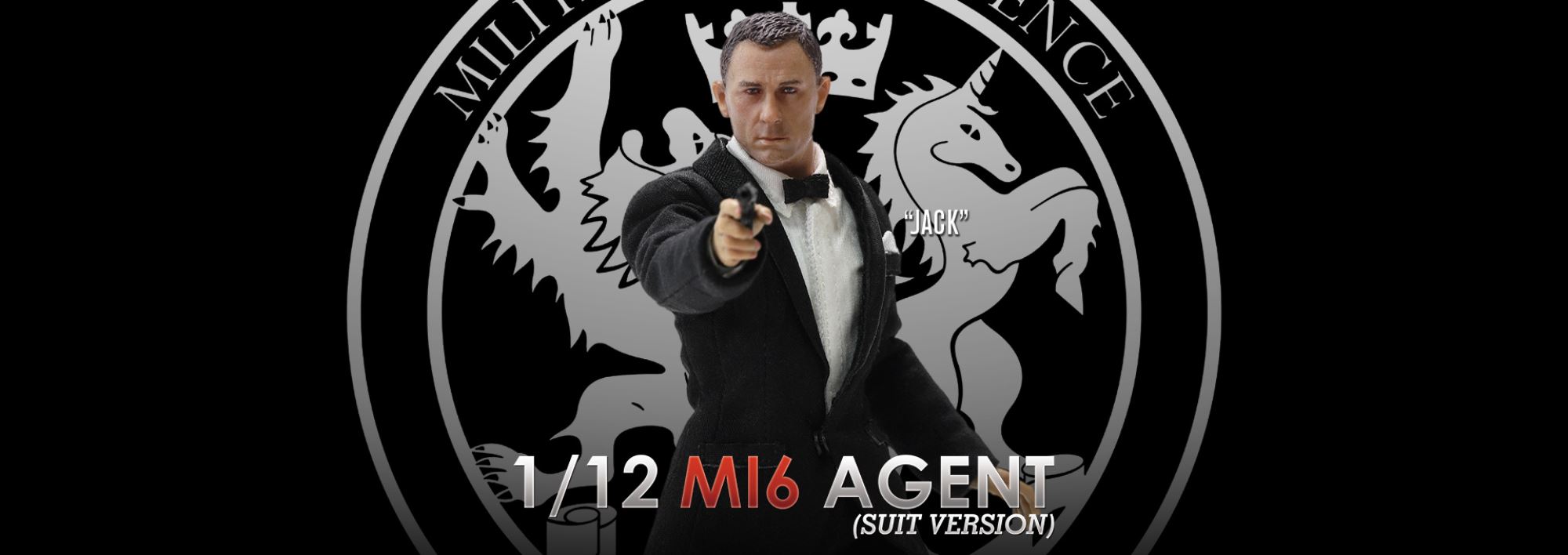 Palm Hero Series MI6 agent Jack dress version 1/12