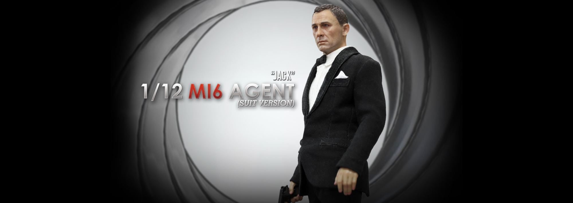 Palm Hero Series MI6 agent Jack dress version 1/12