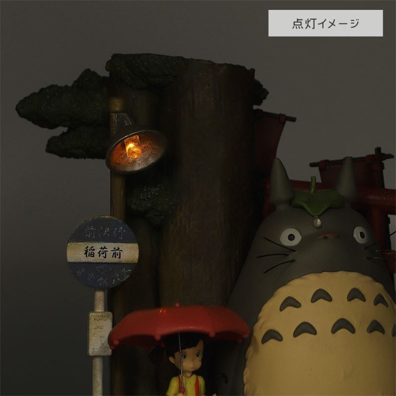 My Neighbor Totoro Light Pup Oorama Theater Poster Arte