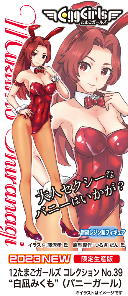 12 Egg Girls Collection No.39 Mikumo Shiranagi (Bunny Girl)