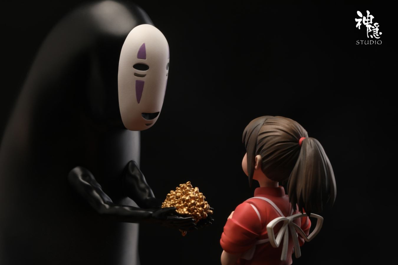 Chihiro & No-Face - Spirited Away