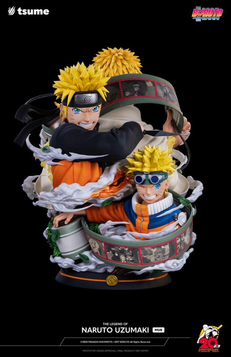 MUB The Legend of Naruto Uzumaki Life Size Bust