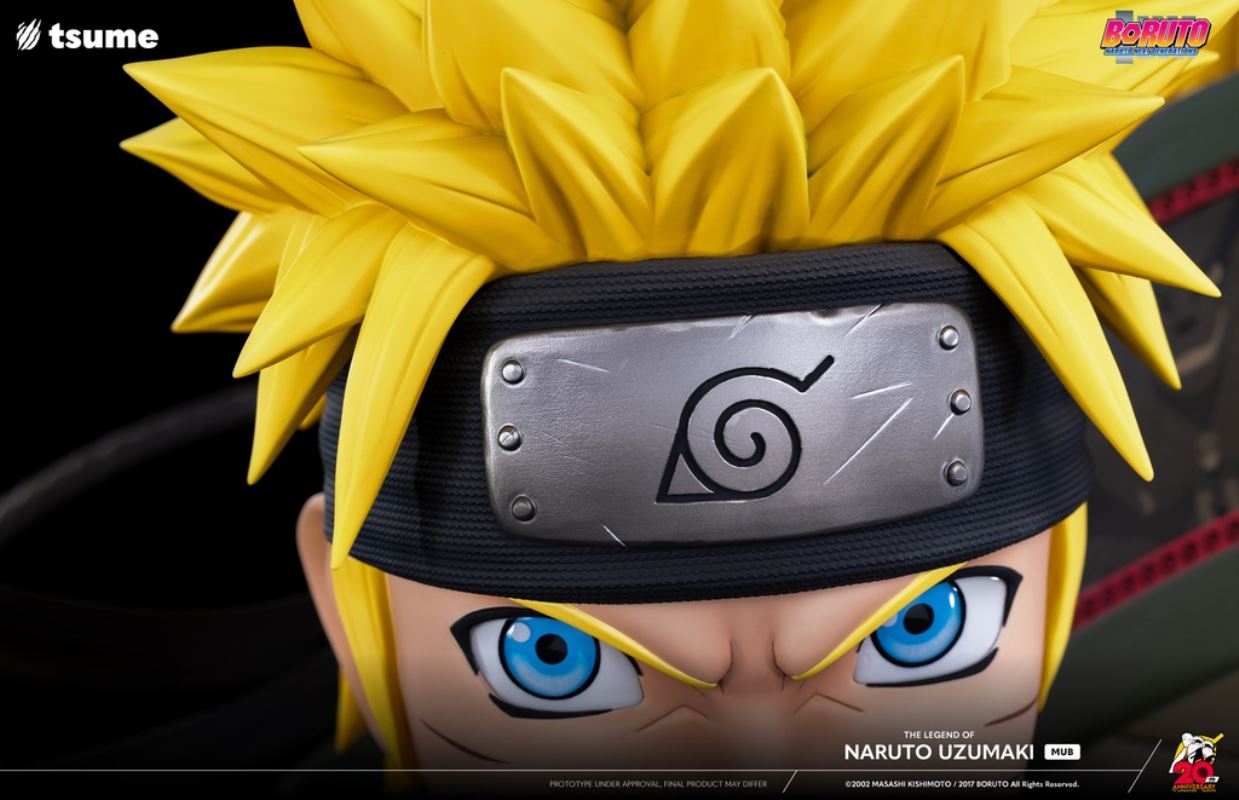 MUB The Legend of Naruto Uzumaki Life Size Bust