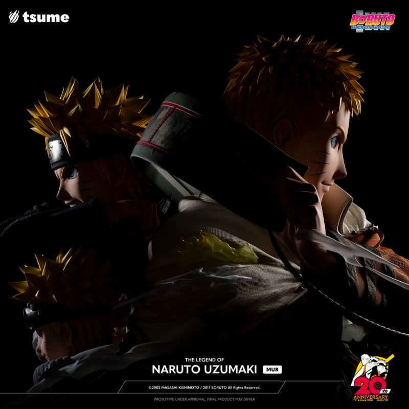 MUB The Legend of Naruto Uzumaki Life Size Bust