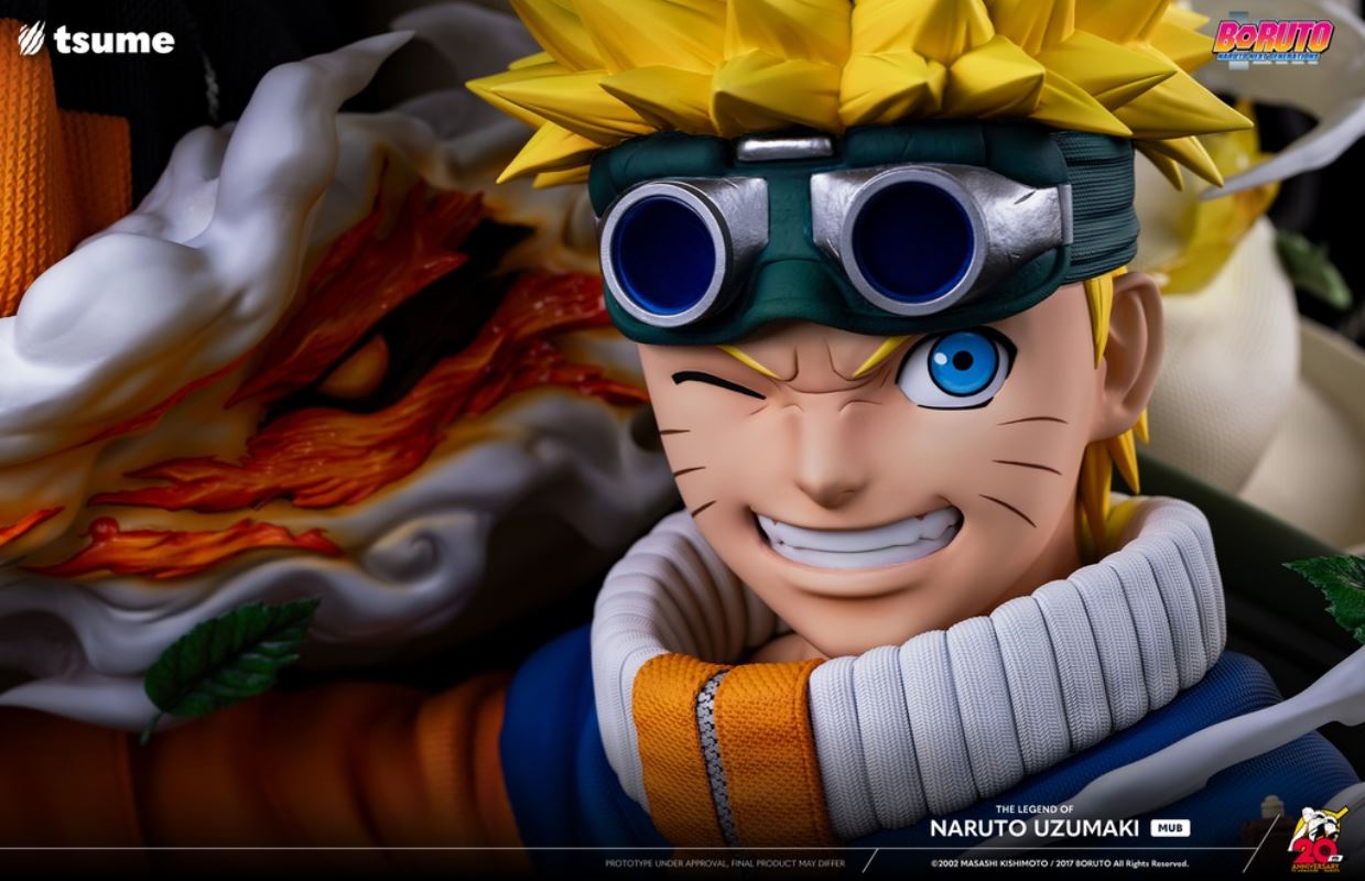 MUB The Legend of Naruto Uzumaki Life Size Bust