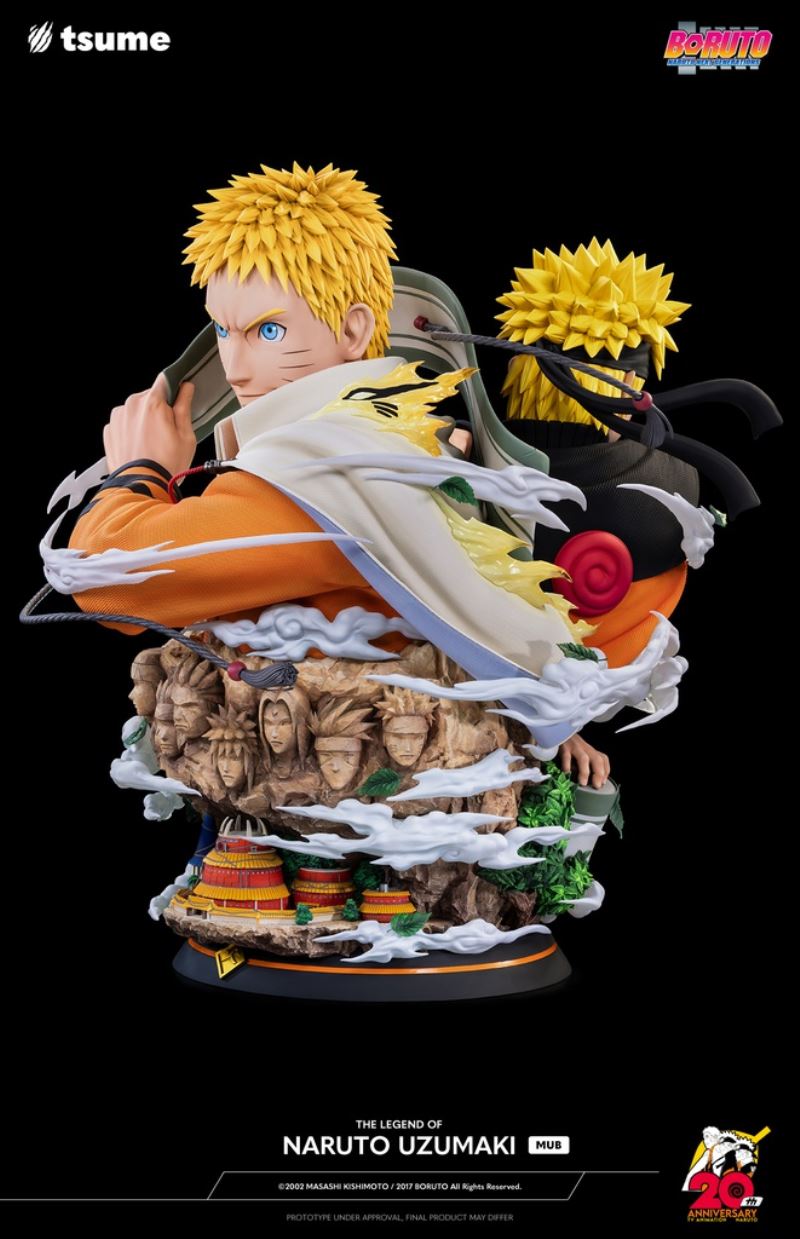 MUB The Legend of Naruto Uzumaki Life Size Bust