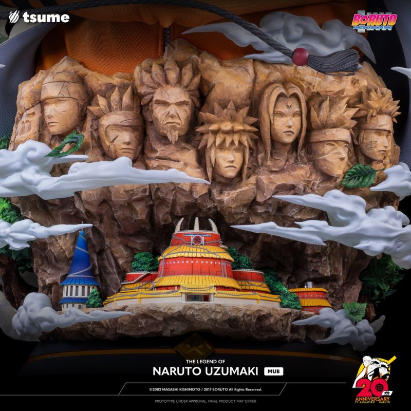 MUB The Legend of Naruto Uzumaki Life Size Bust
