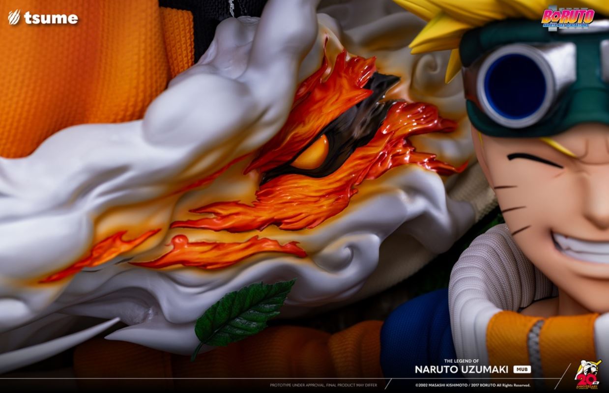 MUB The Legend of Naruto Uzumaki Life Size Bust