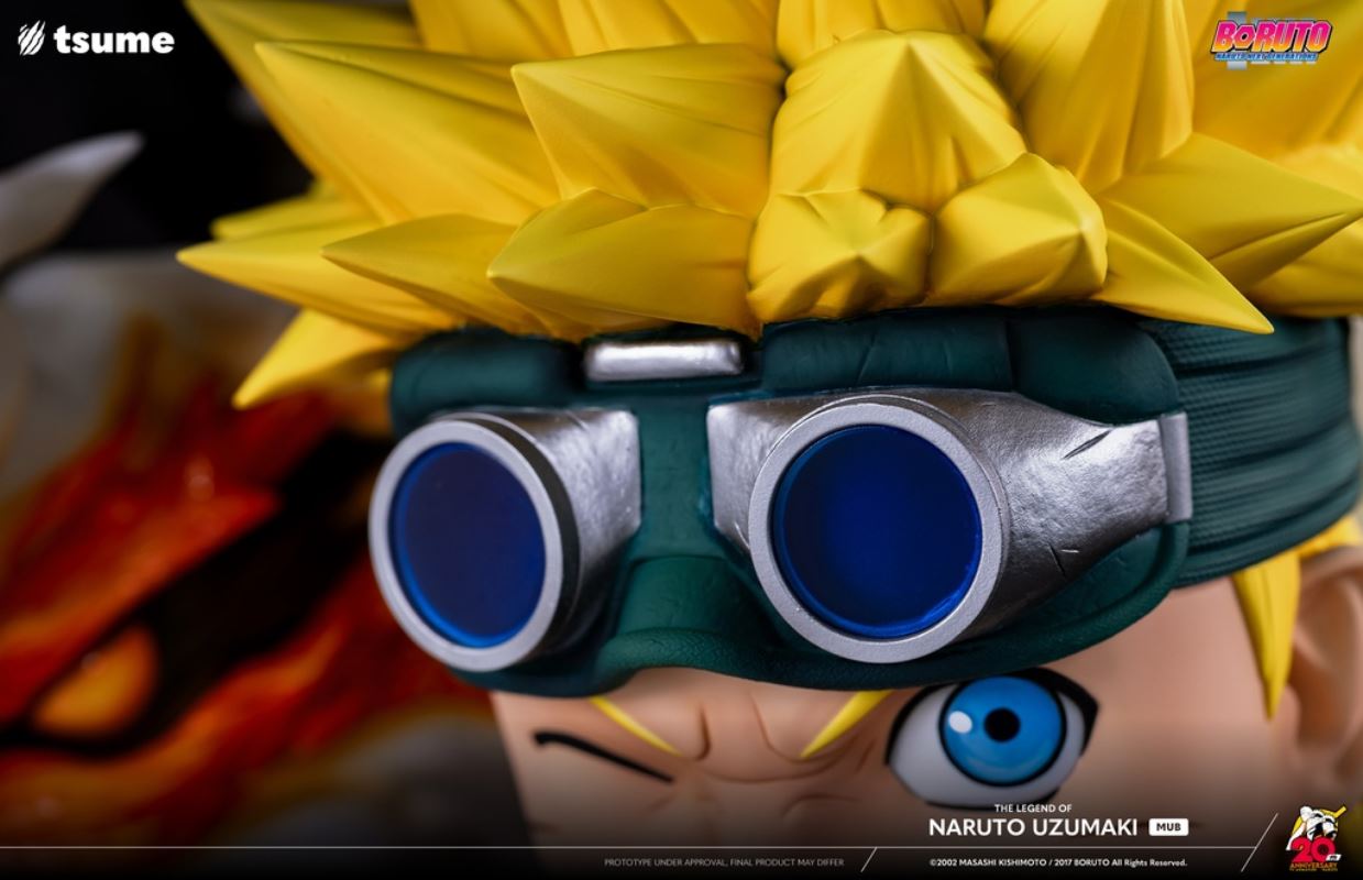 MUB The Legend of Naruto Uzumaki Life Size Bust