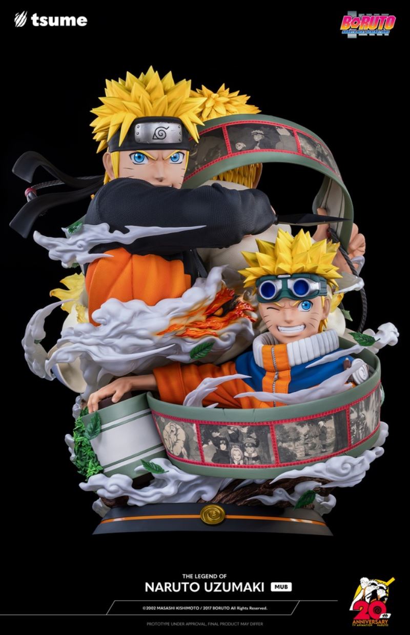 MUB The Legend of Naruto Uzumaki Life Size Bust