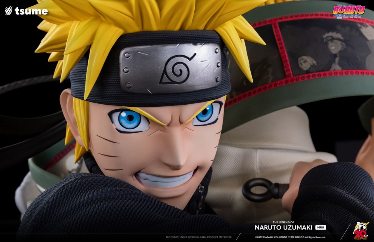 MUB The Legend of Naruto Uzumaki Life Size Bust