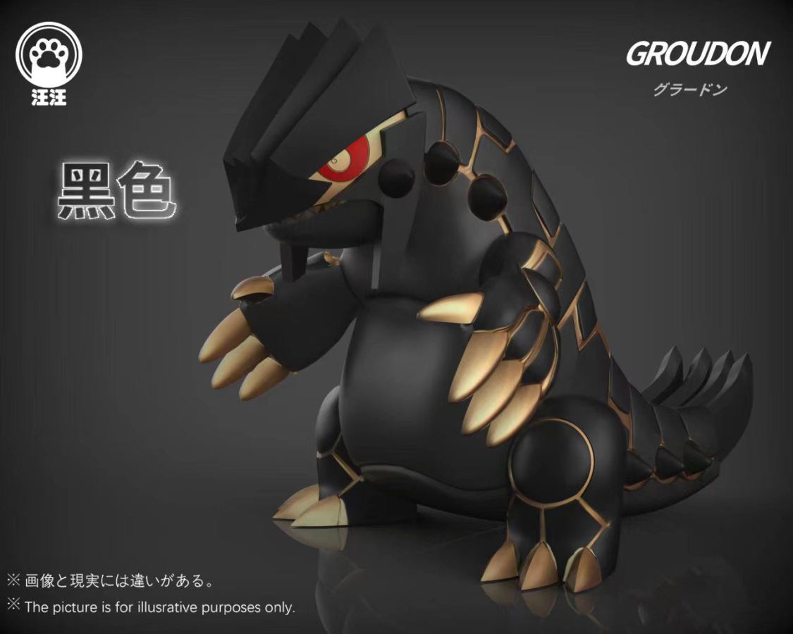 Groudon - Pokemon Resin Statue - Wang Wang Studio