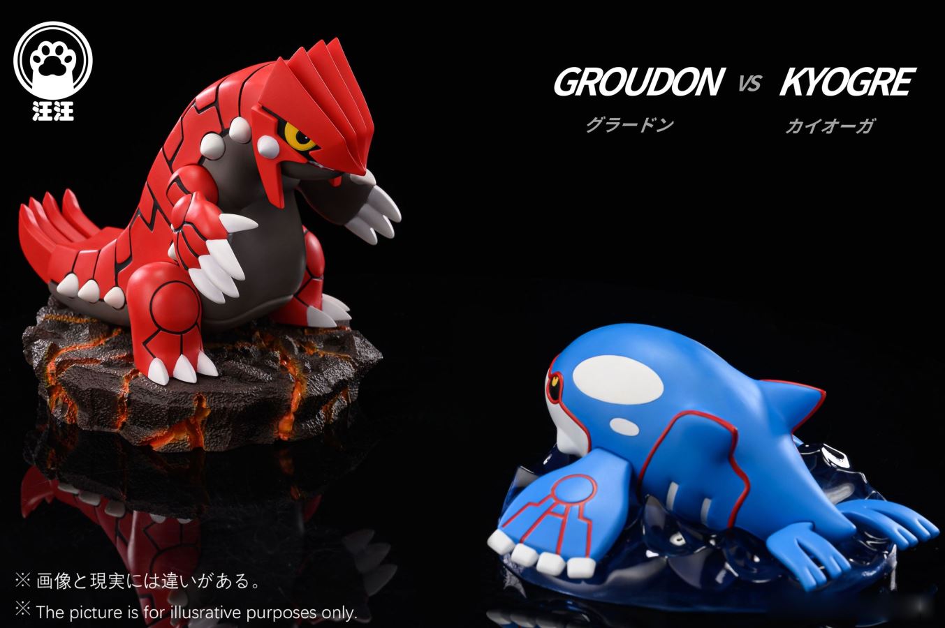 Groudon - Pokemon Resin Statue - Wang Wang Studio