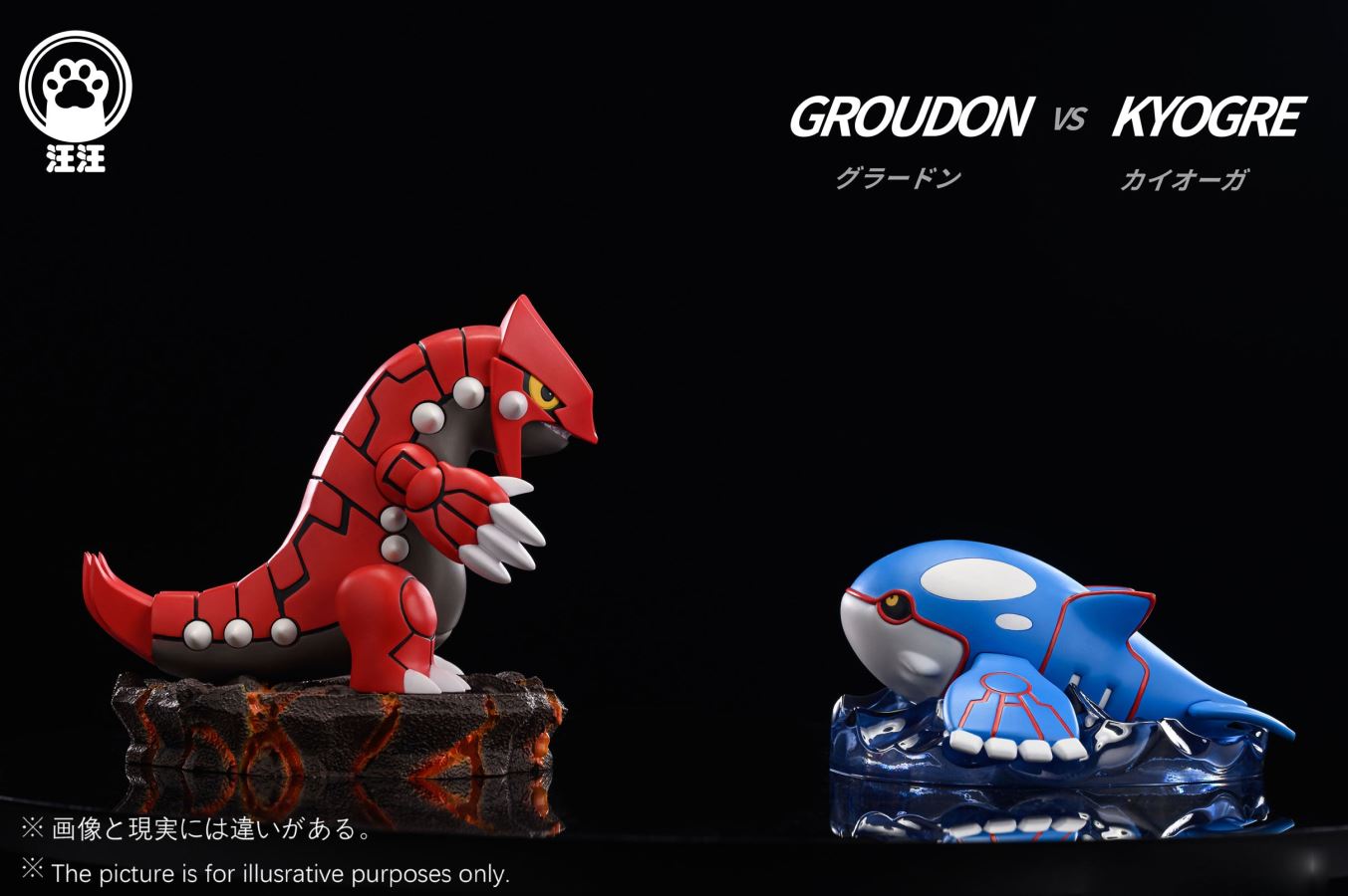 Groudon - Pokemon Resin Statue - Wang Wang Studio