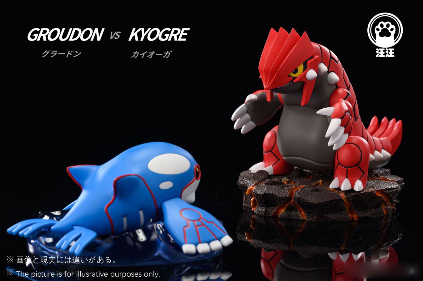 Groudon - Pokemon Resin Statue - Wang Wang Studio