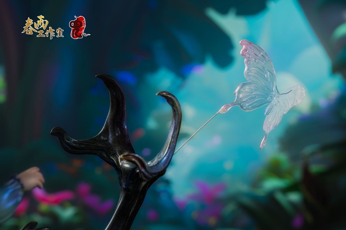 Jingzhe Playing Butterfly