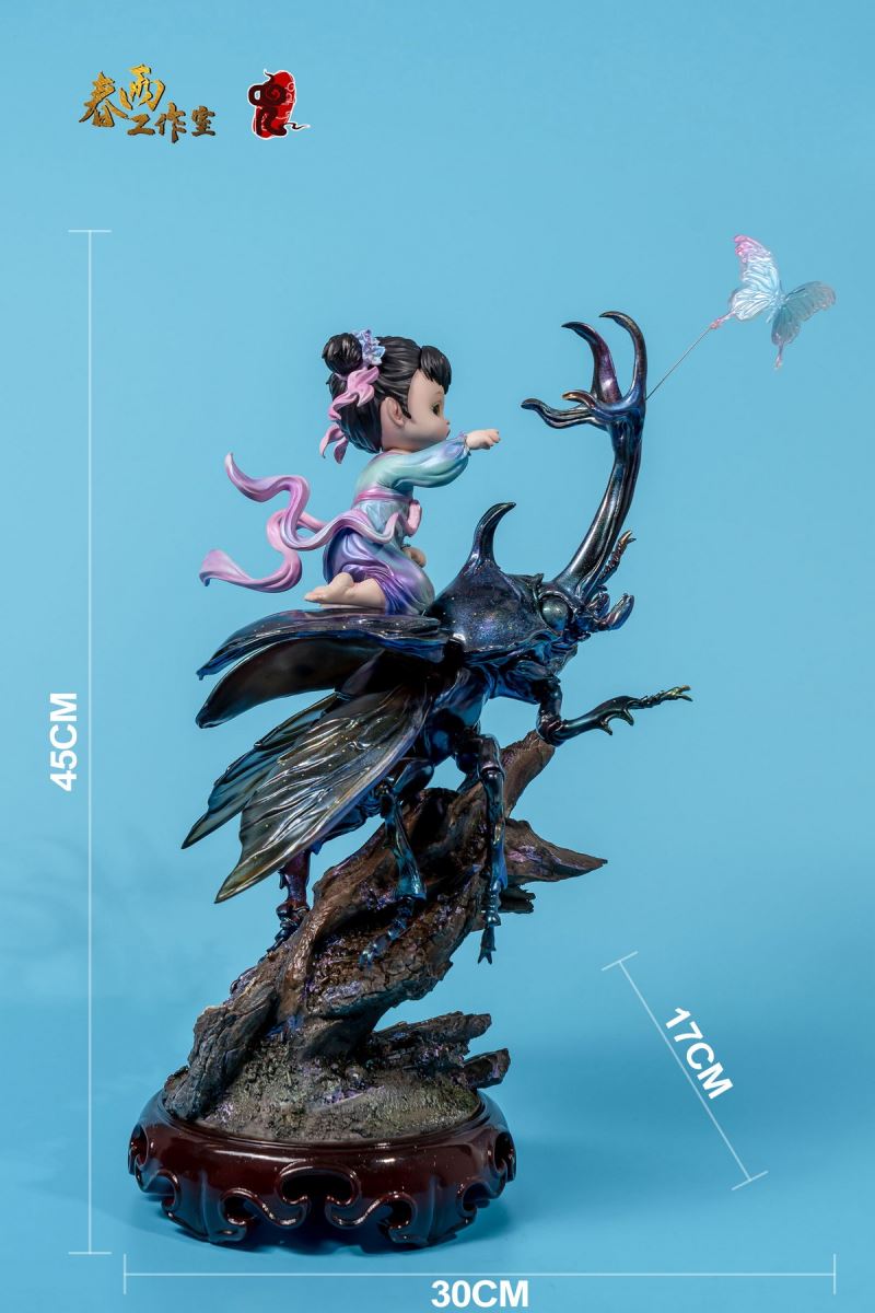 Jingzhe Playing Butterfly